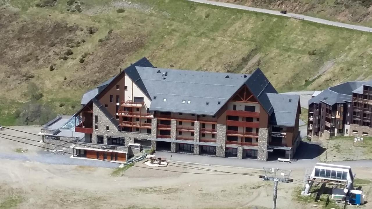 T2 Cabine Vue Montagne Valnea Peyragudes Germ Exteriör bild